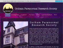 Tablet Screenshot of gothamprs.com